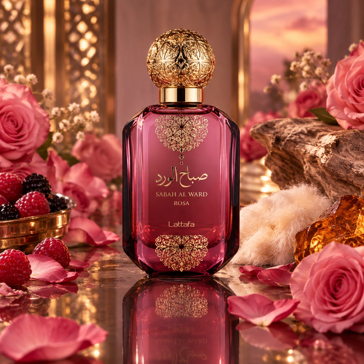 Sabah Al Ward Rosa — Lattafa